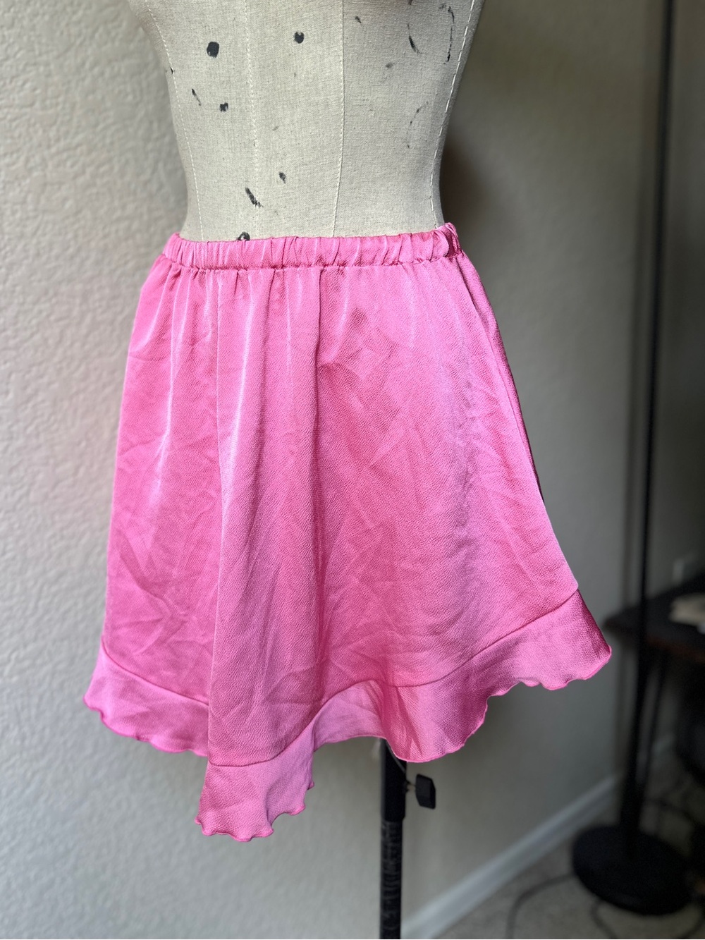 Free People Intimates Pink Slip Skirt